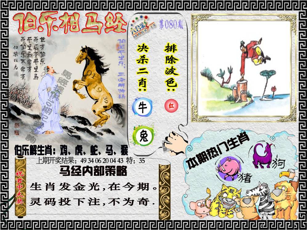 080期伯乐相马经[图]